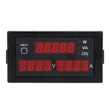 AC200v - 450v digital ammeter voltmeter rail led volt meter display of power active power meter Current Electric Energy Meter
AC200v - 450v digital ammeter voltmeter rail led volt meter display of power active power meter Current Electric Energy Meter