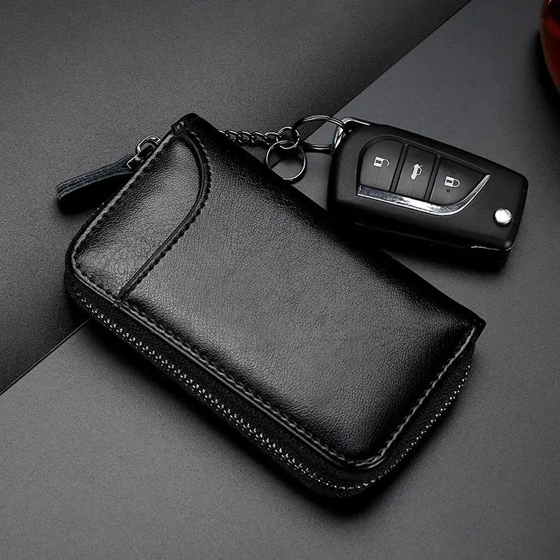 Genuine Leather Keychain Men Women Key Holder Organizer Pouch Cow Split Car Key Bag Wallet Housekeeper Key Case Mini Card Bag
Genuine Leather Keychain Men Women Key Holder Organizer Pouch Cow Split Car Key Bag Wallet Housekeeper Key Case Mini Card Bag