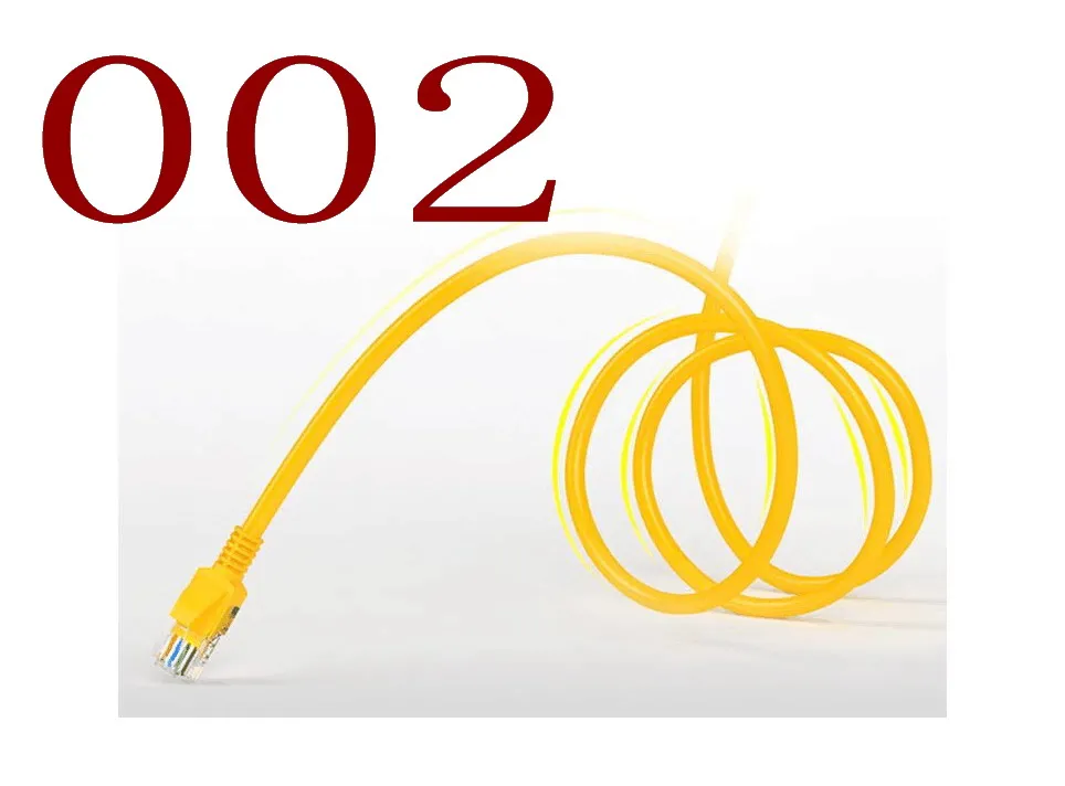 B002 Cable High Speed 200M RJ45 Ethernet Network Flat LAN Cable UP Patch Router Cables 2019