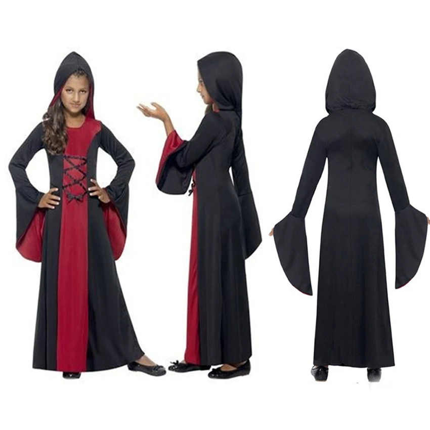 New Party Long Sleeve Bandage Costume for Children Dresses Medieval Palace Dresses Halloween Party Girls' Witch Dresses Cloth
New Party Long Sleeve Bandage Costume for Children Dresses Medieval Palace Dresses Halloween Party Girls' Witch Dresses Cloth