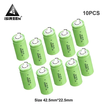 SC Ni-CD 1.2V 2000mAh Rechargeable Battery Cells DIY Battery Packs Subc Ni CD Accumulator Electric Toys Power Tools
SC Ni-CD 1.2V 2000mAh Rechargeable Battery Cells DIY Battery Packs Subc Ni CD Accumulator Electric Toys Power Tools