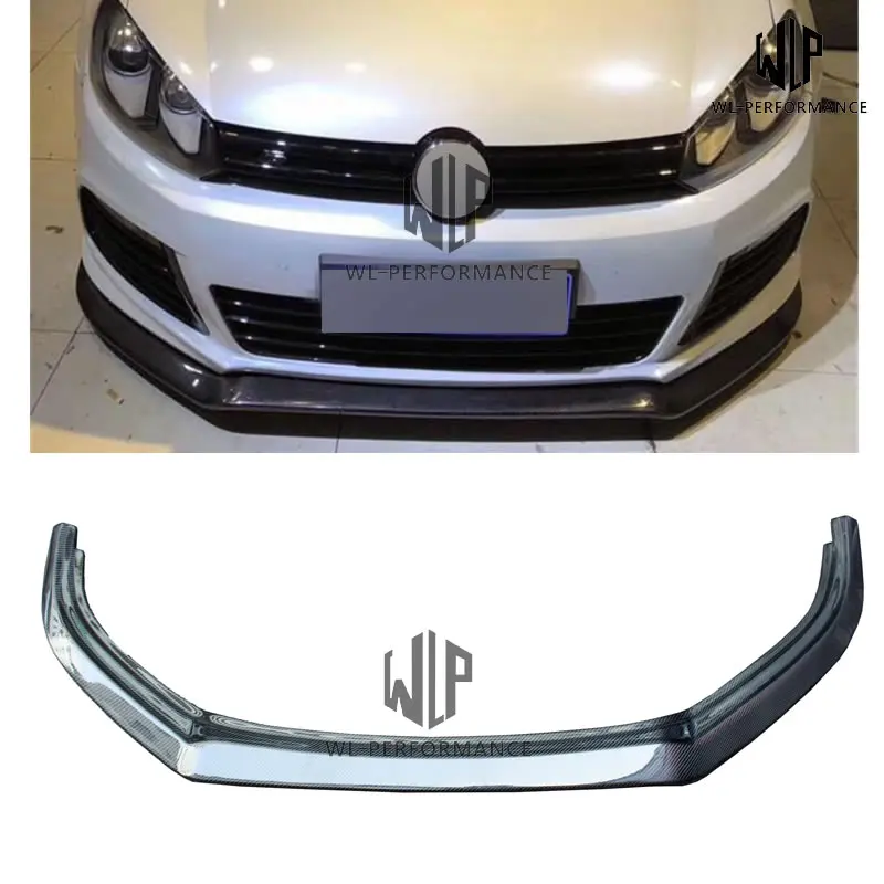 VW ALL Carbon Fiber Front Bumper Lip Splitter Car Styling For Volkswagen Golf 6 R20 Car Body Kit 2010-2013
VW ALL Carbon Fiber Front Bumper Lip Splitter Car Styling For Volkswagen Golf 6 R20 Car Body Kit 2010-2013