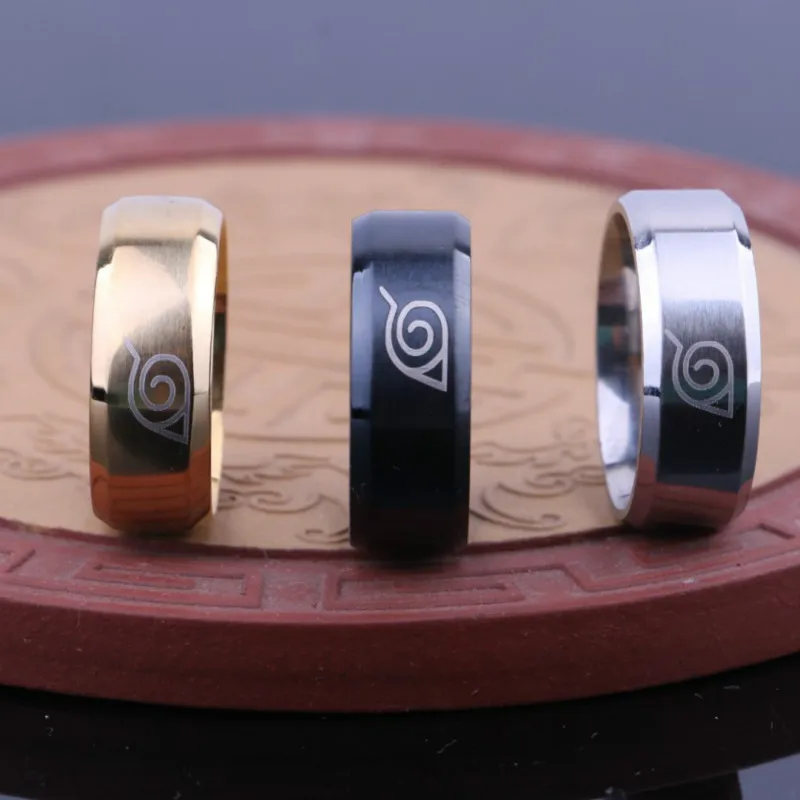 Кольцо Наруто из нержавеющей стали|naruto ring|stainless steel ringsteel ring |