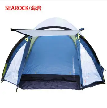 Family Camping tent 3-4 People Tent Glass Rod Rainproof Sunscreen Beach Double Double Leisure Tent Outdoor
Family Camping tent 3-4 People Tent Glass Rod Rainproof Sunscreen Beach Double Double Leisure Tent Outdoor