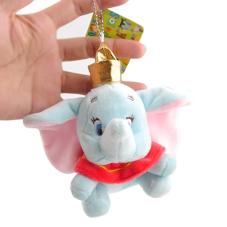 New Dumbo Cute Little Fly Elephant Plush KeyChain Mini Stuffed Animals Doll Toys Kids Gifts 10CM
New Dumbo Cute Little Fly Elephant Plush KeyChain Mini Stuffed Animals Doll Toys Kids Gifts 10CM