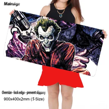 Mairuige Shop Funny Joker 900*400mm Laptop Gaming Locking Edge Mouse pad Mat for LOL Dota2 CS Mouse Mice Pad for Game Player
Mairuige Shop Funny Joker 900*400mm Laptop Gaming Locking Edge Mouse pad Mat for LOL Dota2 CS Mouse Mice Pad for Game Player