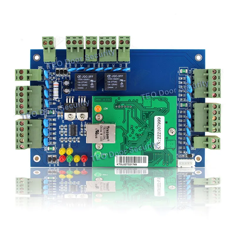 Wiegand TCP/IP Network Access Control Board Panel Controller For 2 Door 4 Reader
Wiegand TCP/IP Network Access Control Board Panel Controller For 2 Door 4 Reader