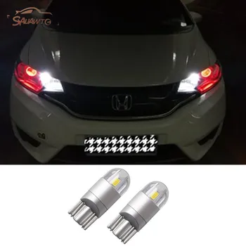 

2x For Honda Civic Accord Fit Crv Dio Hrv Jazz City Cr-v CB400 Hornet Cbr Stream Crf T10 LED W5W 194 168 Canbus Clearance Light