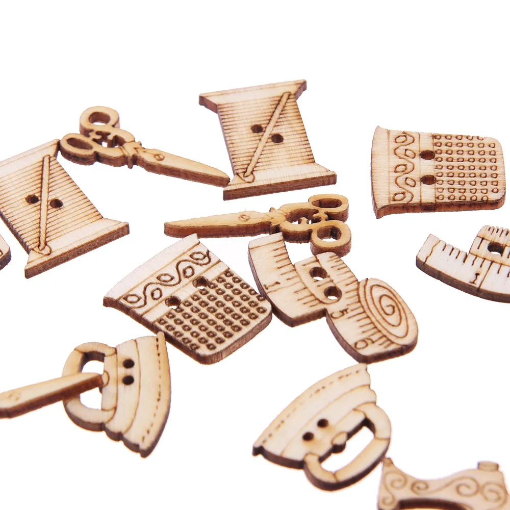 50 pcs 18-30mm New Hot Natural Wood Sewing Tool Wooden Buttons Scrapbooking DIY Carfts Handmade Decorative Buttons
50 pcs 18-30mm New Hot Natural Wood Sewing Tool Wooden Buttons Scrapbooking DIY Carfts Handmade Decorative Buttons
