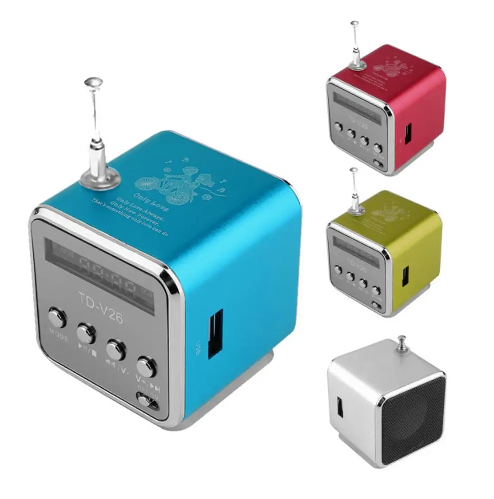 Portable Mini Support SD TF Card Micro USB Stereo Super Bass Speaker MP3/4 Music Player FM Radio IB With 3.5mm Audio/USB
Portable Mini Support SD TF Card Micro USB Stereo Super Bass Speaker MP3/4 Music Player FM Radio IB With 3.5mm Audio/USB