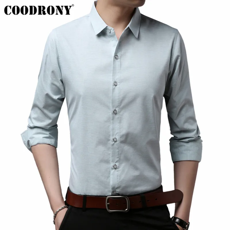 COODRONY Brand Men Shirt Business Casual Shirts Soft Cotton Shirt Men Clothes 2019 Autumn New Long Sleeve Camisa Masculina 96042
COODRONY Brand Men Shirt Business Casual Shirts Soft Cotton Shirt Men Clothes 2019 Autumn New Long Sleeve Camisa Masculina 96042