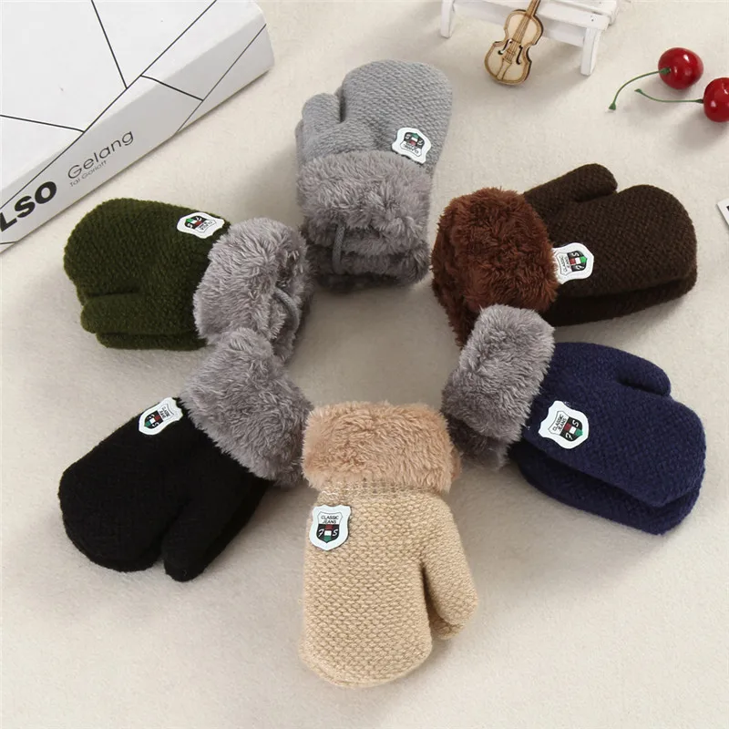 New Arrival Winter Baby Boys Girls Knitted Gloves Warm Rope Full Finger Mittens Gloves For Children Toddler Kids
New Arrival Winter Baby Boys Girls Knitted Gloves Warm Rope Full Finger Mittens Gloves For Children Toddler Kids