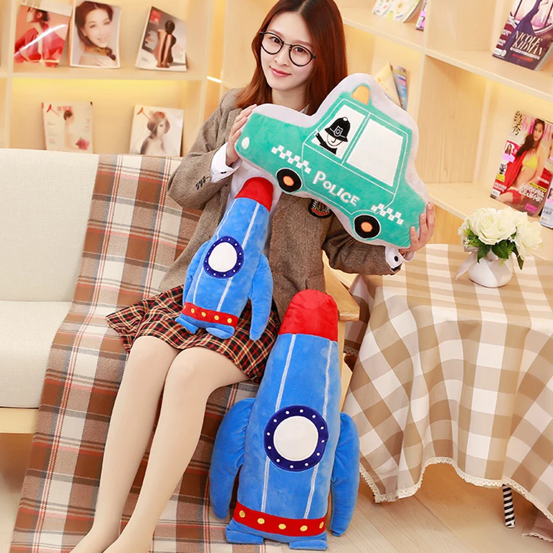 40-60CM Cartoon Car nd Rocket Filled Plush Toy Pillow, Boy and Girl Toy Decoration Pillow, Birthday Present, Christmas Gifts
40-60CM Cartoon Car nd Rocket Filled Plush Toy Pillow, Boy and Girl Toy Decoration Pillow, Birthday Present, Christmas Gifts