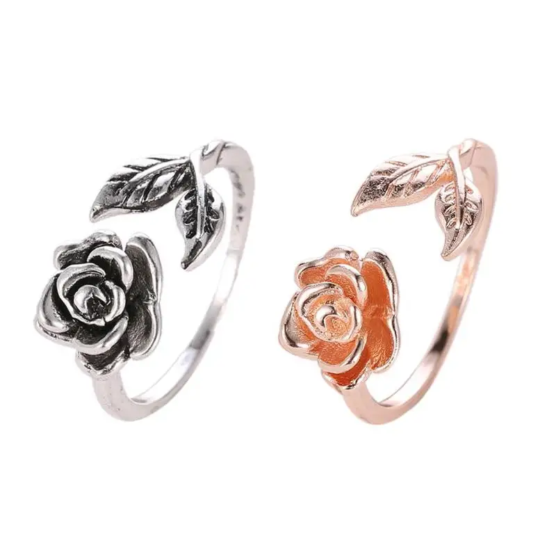 Female Fashion Rhinestones Inlaid Crescent Rose Flower Shape Opening Resizable Adjustable Knuckle Finger Ring Jewelry Gift
Female Fashion Rhinestones Inlaid Crescent Rose Flower Shape Opening Resizable Adjustable Knuckle Finger Ring Jewelry Gift