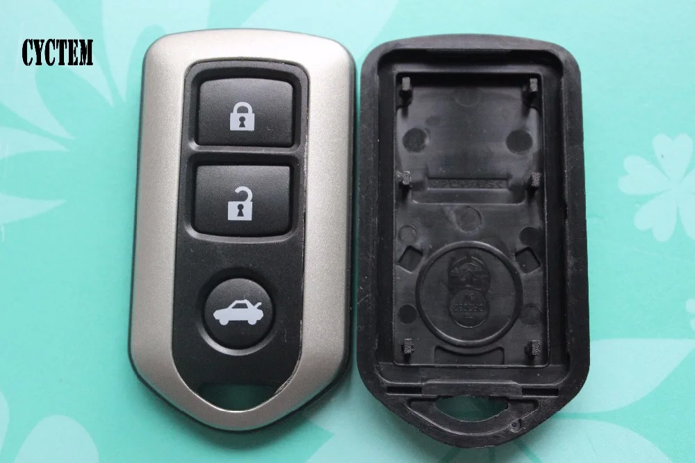 CYCTEM 3 Buttons Remote Key Blank Cover Car Key Shell Fob Case Housing Replacement Fit For Toyota Yaris No Logo
CYCTEM 3 Buttons Remote Key Blank Cover Car Key Shell Fob Case Housing Replacement Fit For Toyota Yaris No Logo