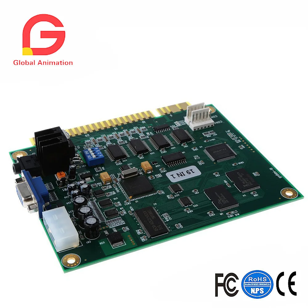 19 In 1 Horizontal Multicade Multigame Game Board PCB Circuit Board For Jamma Video Game
19 In 1 Horizontal Multicade Multigame Game Board PCB Circuit Board For Jamma Video Game
