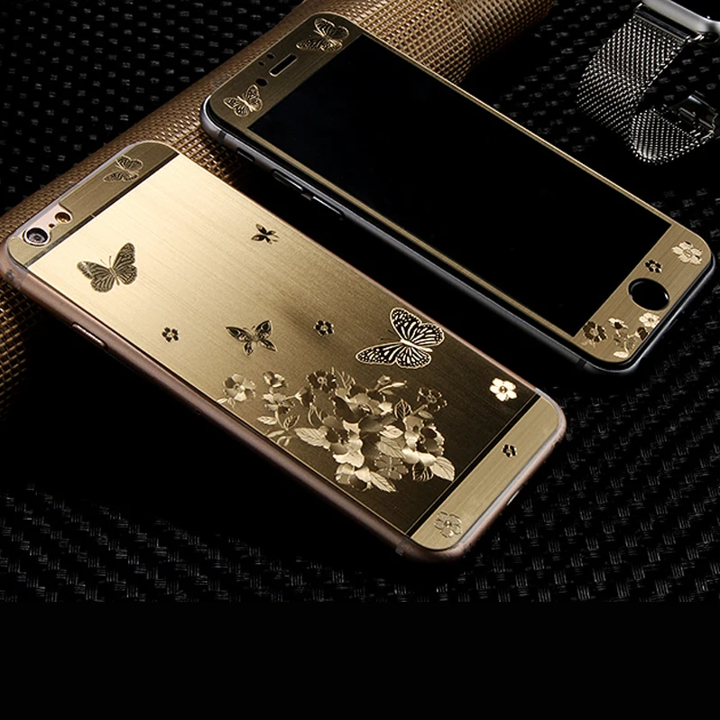 Front+Back Luxury 3D Painting Full Cover Gold Sliver Tempered Glass For iPhone 5 5S SE 6 6S Plus Screen Protector Film
Front+Back Luxury 3D Painting Full Cover Gold Sliver Tempered Glass For iPhone 5 5S SE 6 6S Plus Screen Protector Film