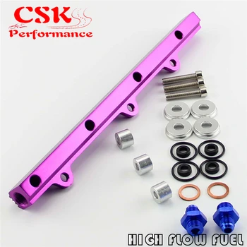 High Flow BILLET Fuel Rail Kit Fit For Mitsubishi Lancer Evolution EVO 1 2 3 4G63 92-96 PURPLE
High Flow BILLET Fuel Rail Kit Fit For Mitsubishi Lancer Evolution EVO 1 2 3 4G63 92-96 PURPLE