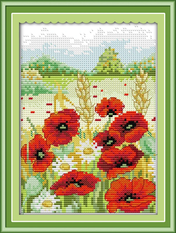 Spring scenery in mountain Cross Stitch Kits 11CT Printed 14CT Set DIY Chinese Cotton Cross-stitch Counted Embroidery Needlework
Spring scenery in mountain Cross Stitch Kits 11CT Printed 14CT Set DIY Chinese Cotton Cross-stitch Counted Embroidery Needlework