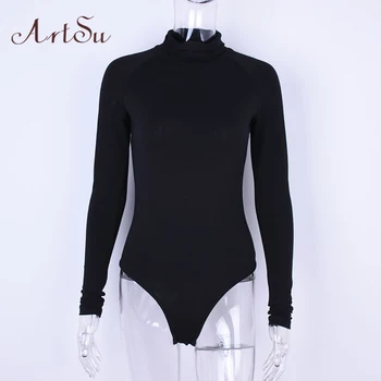 ArtSu Sexy Solid Bodysuit Women Casual Elastic Long Sleeve Body Autumn Winter Turtleneck Jumpsuit Romper Slim Overalls ASJU30216
ArtSu Sexy Solid Bodysuit Women Casual Elastic Long Sleeve Body Autumn Winter Turtleneck Jumpsuit Romper Slim Overalls ASJU30216