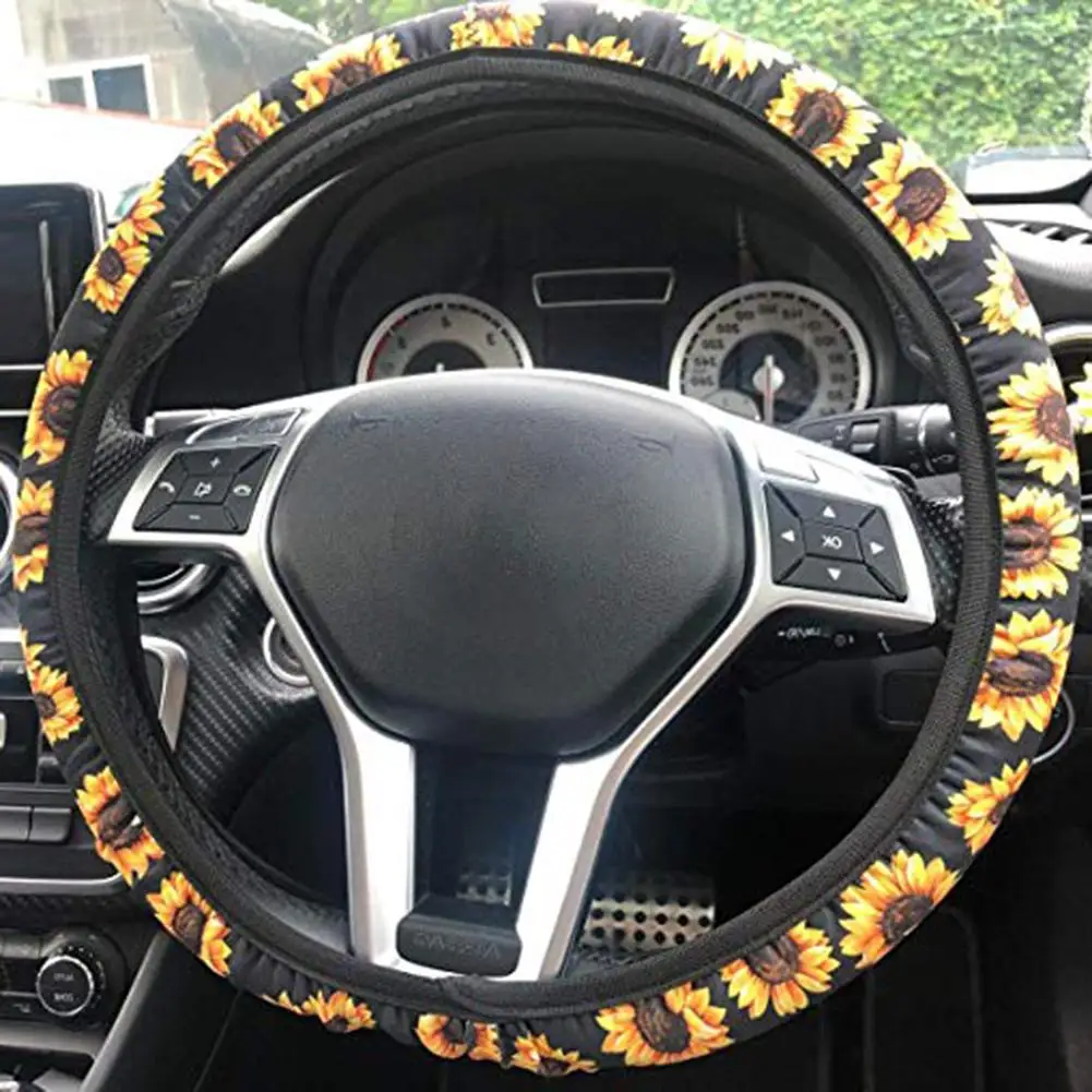 Universal Sunflower Auto Car Steering Wheel Cover Diving Material Steering Wheel Cover Car Interior Accessories
Universal Sunflower Auto Car Steering Wheel Cover Diving Material Steering Wheel Cover Car Interior Accessories