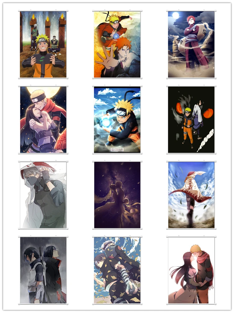 Japanese Anime Decor Wall Scroll Poster Naruto printed cartoon canvas painting Animation Scroll Painting drop shipping
Japanese Anime Decor Wall Scroll Poster Naruto printed cartoon canvas painting Animation Scroll Painting drop shipping