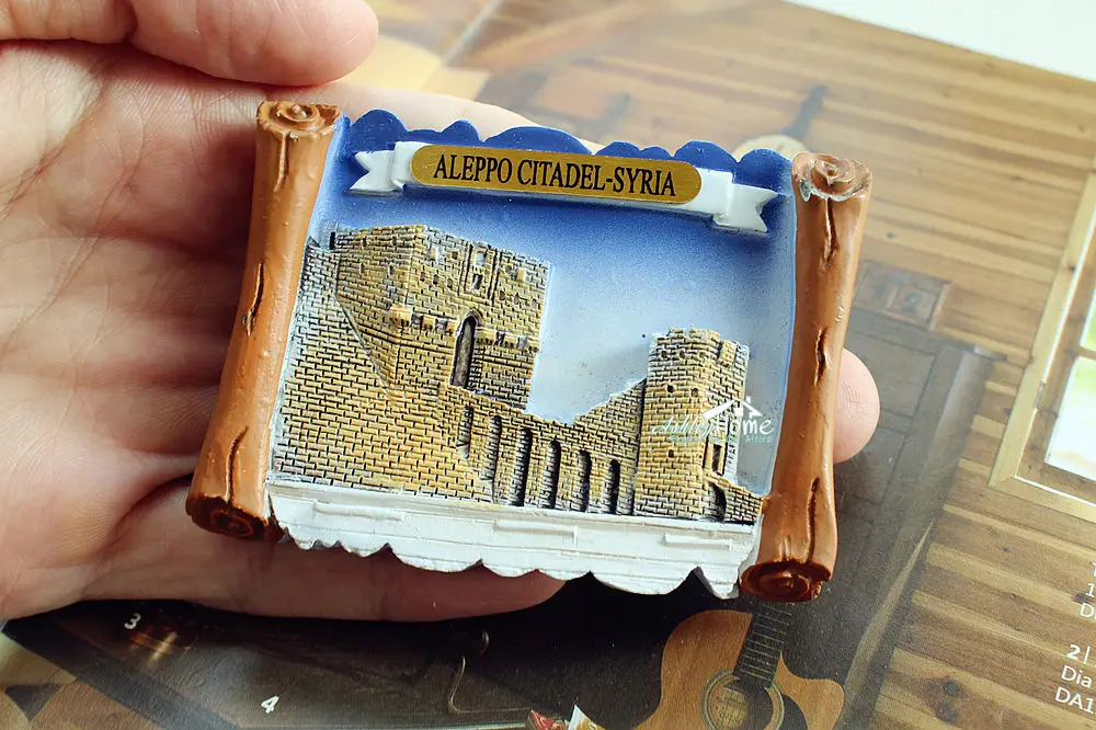 Syria, Aleppo Citadel, Tourist Travel Souvenir 3D Resin Fridge Magnet Craft GIFT IDEA
Syria, Aleppo Citadel, Tourist Travel Souvenir 3D Resin Fridge Magnet Craft GIFT IDEA