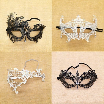 Female Halloween Cosplay Masquerade Party Masks Party Queen Upper Half Face Black Metal Mask with Rhinestone Xmas Gift
Female Halloween Cosplay Masquerade Party Masks Party Queen Upper Half Face Black Metal Mask with Rhinestone Xmas Gift