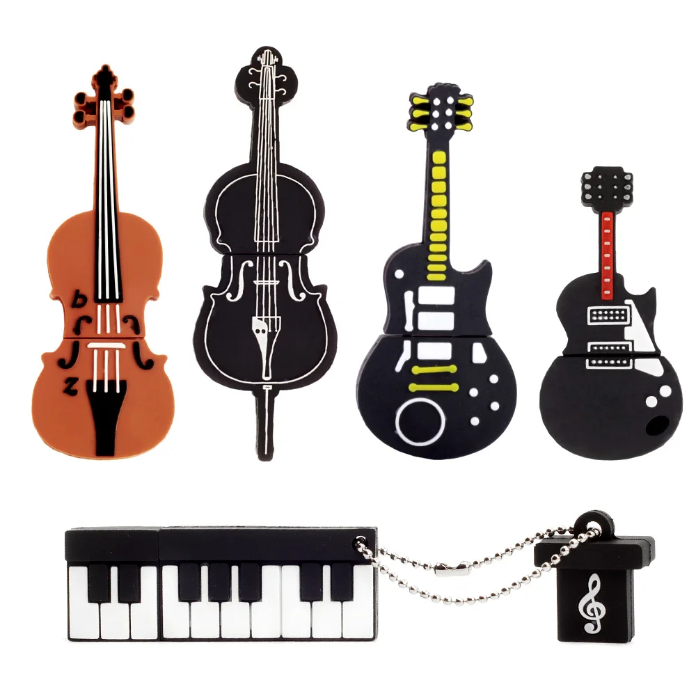 LEIZHAN Pen Drive 8GB USB Flash Drive 32GB Musical instruments character Memory Stick Pendrive 16GB disk drive 64GB U Disk 4GB
LEIZHAN Pen Drive 8GB USB Flash Drive 32GB Musical instruments character Memory Stick Pendrive 16GB disk drive 64GB U Disk 4GB