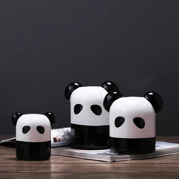 Chinese Style Panda Home Decor Simple Modern Ceramic Animal Figurine Ornament TV Cabinet Miniature Decoration Manualidades Craft
Chinese Style Panda Home Decor Simple Modern Ceramic Animal Figurine Ornament TV Cabinet Miniature Decoration Manualidades Craft