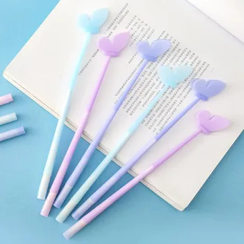 3 pcs Cute Cartoon gel link pen 0.5mm blue ink Silicone Butterfly signature pen for school & office escolar korean stationery
3 pcs Cute Cartoon gel link pen 0.5mm blue ink Silicone Butterfly signature pen for school & office escolar korean stationery