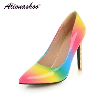 2019 Fashion Multi-Color Party Women Shoes Sexy Pointed Toe Super High Heel Pumps For Ladies PU Leather Slip-On Women Shoes
2019 Fashion Multi-Color Party Women Shoes Sexy Pointed Toe Super High Heel Pumps For Ladies PU Leather Slip-On Women Shoes