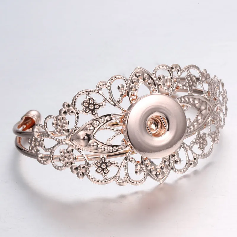 High Quality Hollow Snap Bangles For Women Fit 18mm Button Cuff Mantra Bracelet Jewelry Gift Bouton Pression
High Quality Hollow Snap Bangles For Women Fit 18mm Button Cuff Mantra Bracelet Jewelry Gift Bouton Pression