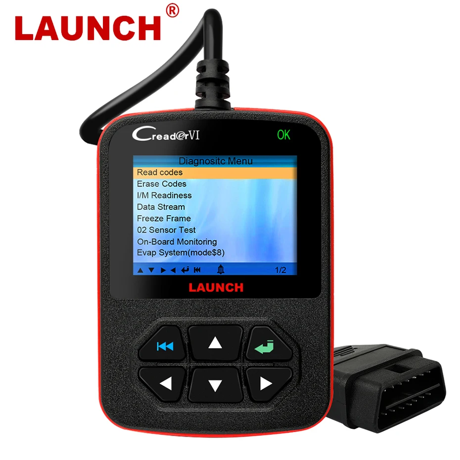 Launch X431 Creader VI OBD2 Scanner Diagnostic Tool for Car Engine Code Reader OBD 2 Automotive Scanner Launch x431 Free Update
Launch X431 Creader VI OBD2 Scanner Diagnostic Tool for Car Engine Code Reader OBD 2 Automotive Scanner Launch x431 Free Update