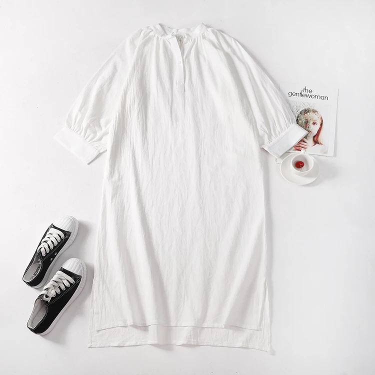 New Summer Dress Women Cotton Linen Short Sleeve Dresses Female Dress oversize Long Dress Boho Robe Femme Vestido pocket
New Summer Dress Women Cotton Linen Short Sleeve Dresses Female Dress oversize Long Dress Boho Robe Femme Vestido pocket