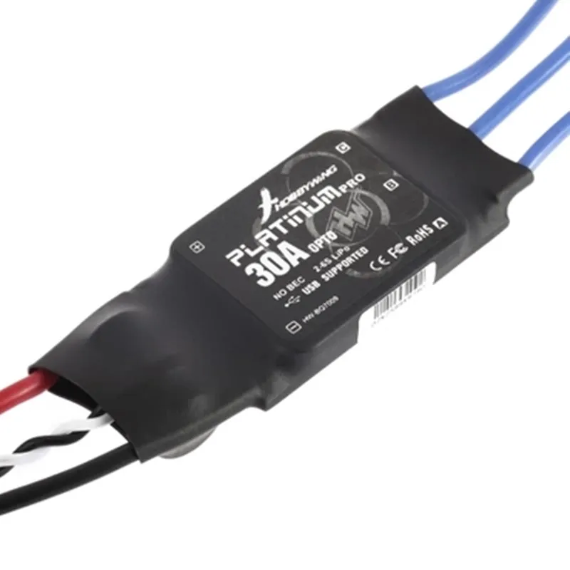 CUAV Hobbywing Platinum-30A-Pro OPTO ESC Speed Controler For RC FPV Quadcopter RC Airplanes Helicopter 6S Multi-axis
CUAV Hobbywing Platinum-30A-Pro OPTO ESC Speed Controler For RC FPV Quadcopter RC Airplanes Helicopter 6S Multi-axis