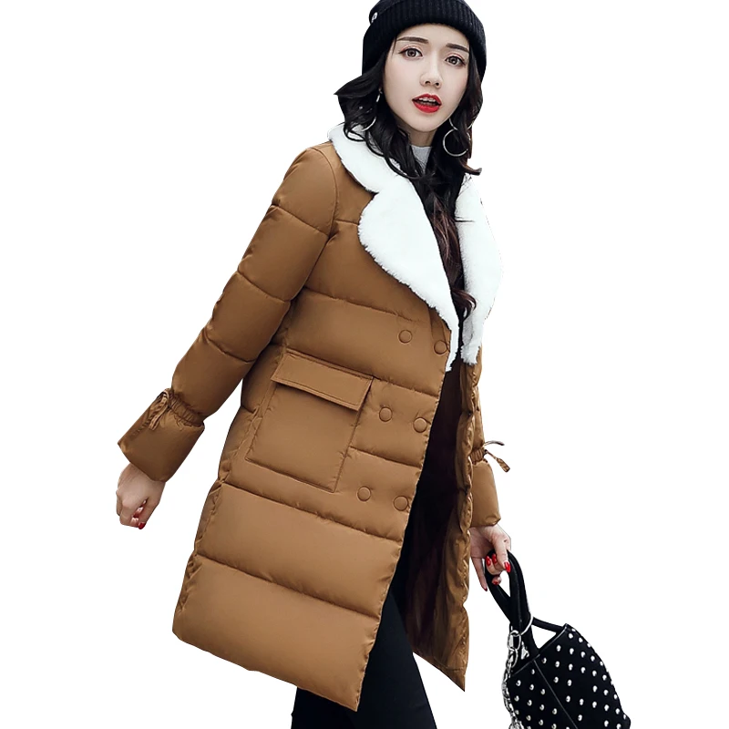 2019 fur turn down collar women winter coat female outerwear parka ladies thick warm long jacket slim jaqueta feminina
2019 fur turn down collar women winter coat female outerwear parka ladies thick warm long jacket slim jaqueta feminina