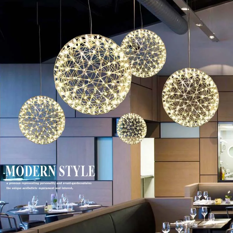 Fonkin Metal Pendant Lamp Modern LED Firework Ball Pendant Lights Silve Hanging Lamps Ball Pendente iliminacao sala de jantar
Fonkin Metal Pendant Lamp Modern LED Firework Ball Pendant Lights Silve Hanging Lamps Ball Pendente iliminacao sala de jantar