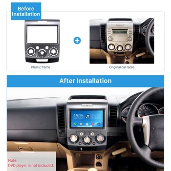 Harfey 2 Din Panel Trim Kit OEM Frame for 2006 2007 2008 2009 2010 Ford Everest Ford Ranger Dash Bezel Car GPS Autoradio Stereo
Harfey 2 Din Panel Trim Kit OEM Frame for 2006 2007 2008 2009 2010 Ford Everest Ford Ranger Dash Bezel Car GPS Autoradio Stereo