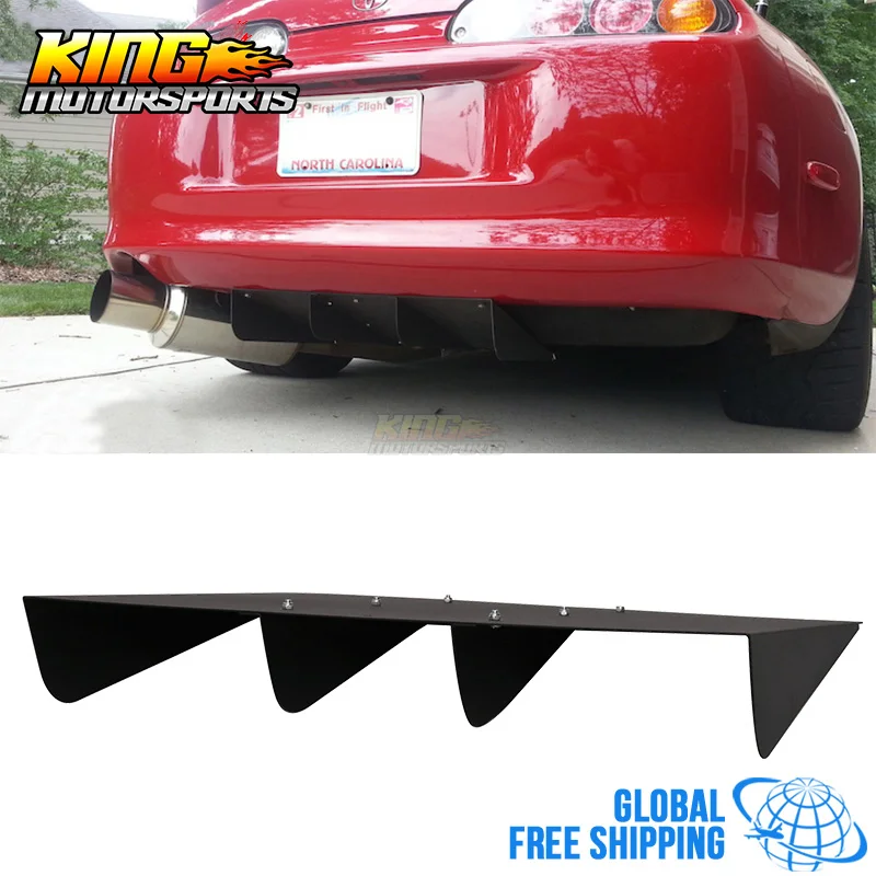 20.75" x22" Ik Style Universal Rear Bumper Diffuser 4 Fin Textured Matte Black Global Free Shipping Worldwide
20.75" x22" Ik Style Universal Rear Bumper Diffuser 4 Fin Textured Matte Black Global Free Shipping Worldwide