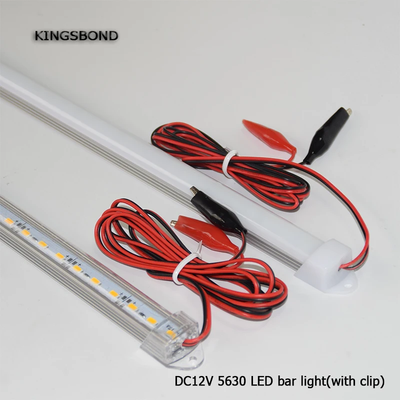 Portable 5PCS/Lot 50CM DC12V LED Bar light 5730 5630 With PC cover 5730 LED Rigid light 5630 LED hard strip with alligator clip
Portable 5PCS/Lot 50CM DC12V LED Bar light 5730 5630 With PC cover 5730 LED Rigid light 5630 LED hard strip with alligator clip