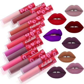 Kadalado Brand Make Up Waterproof Nude Lipstick Long Lasting Liquid Matte Lipstick Pen Lip Gloss Cosmetics Lipgloss Lip Makeup
Kadalado Brand Make Up Waterproof Nude Lipstick Long Lasting Liquid Matte Lipstick Pen Lip Gloss Cosmetics Lipgloss Lip Makeup