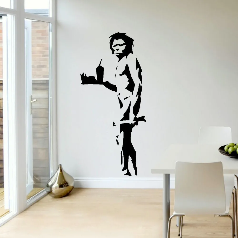 CAVEMAN JUNK FOOD BANKSY ART REMOVABLE WALL STICKER TRANSFER DECAL UK DESPATCH WALL BEDROOM STICKERS DECORATIVE WALL DECALS
CAVEMAN JUNK FOOD BANKSY ART REMOVABLE WALL STICKER TRANSFER DECAL UK DESPATCH WALL BEDROOM STICKERS DECORATIVE WALL DECALS