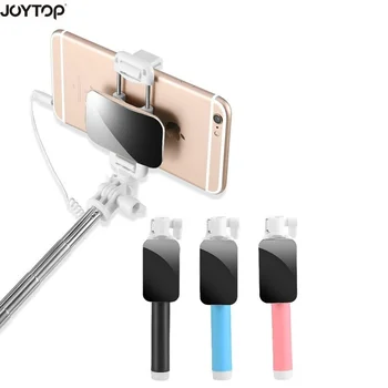 Fashion Mini Mirror Selfie Stick For IOS/Android Luxury Phone Wired 3.5mm plug Selfie Holder Groove Camera Para Monopod
Fashion Mini Mirror Selfie Stick For IOS/Android Luxury Phone Wired 3.5mm plug Selfie Holder Groove Camera Para Monopod