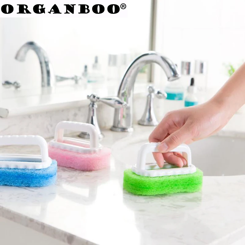 ORGANBOO 1PC bathroom clean brush strong decontamination with handle sponge brush not hurt hand bathtub tile cleaning brush
ORGANBOO 1PC bathroom clean brush strong decontamination with handle sponge brush not hurt hand bathtub tile cleaning brush
