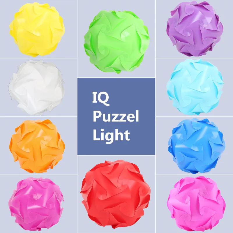 DIY Chandelier Light IQ Puzzle Jigsaw Lights Lamp Shade Ceiling Lampshade Design Novelty Restaurant Home Decor Lamp Cover
DIY Chandelier Light IQ Puzzle Jigsaw Lights Lamp Shade Ceiling Lampshade Design Novelty Restaurant Home Decor Lamp Cover