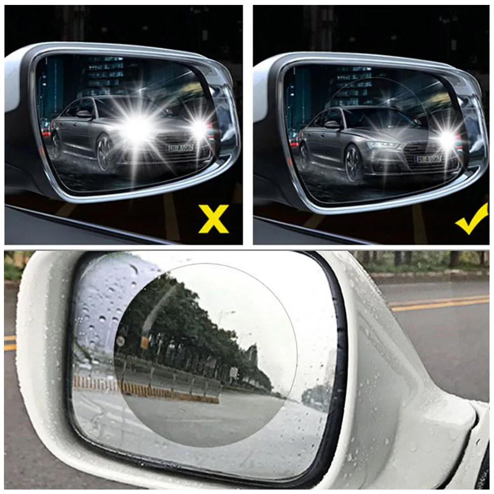 2pcs Rainproof Car Rearview Mirror Stickers Film Anti Fog Transparent Window Clear Protection Waterproof Rainproof Car Stickers
2pcs Rainproof Car Rearview Mirror Stickers Film Anti Fog Transparent Window Clear Protection Waterproof Rainproof Car Stickers