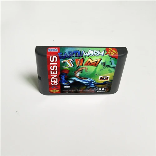Earthworm Earth Worm Jim 16 Bit MD Game Card For Sega Megadrive Genesis Video Game Console Cartridge
Earthworm Earth Worm Jim 16 Bit MD Game Card For Sega Megadrive Genesis Video Game Console Cartridge