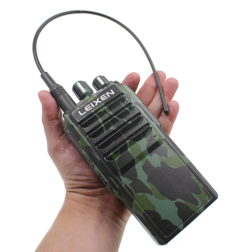 25W LEIXEN NOTE UHF 400-480MHz FM Ham Two Way RadioWalkie Talkie Black Transeiver Interphone Camo
25W LEIXEN NOTE UHF 400-480MHz FM Ham Two Way RadioWalkie Talkie Black Transeiver Interphone Camo
