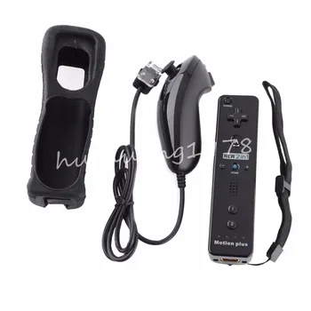 Brand New Styling 2 IN 1 Built in Motion Plus Remote and Nunchuck Controller For Nintendo Wii Game Red Pink Blue White Black
Brand New Styling 2 IN 1 Built in Motion Plus Remote and Nunchuck Controller For Nintendo Wii Game Red Pink Blue White Black